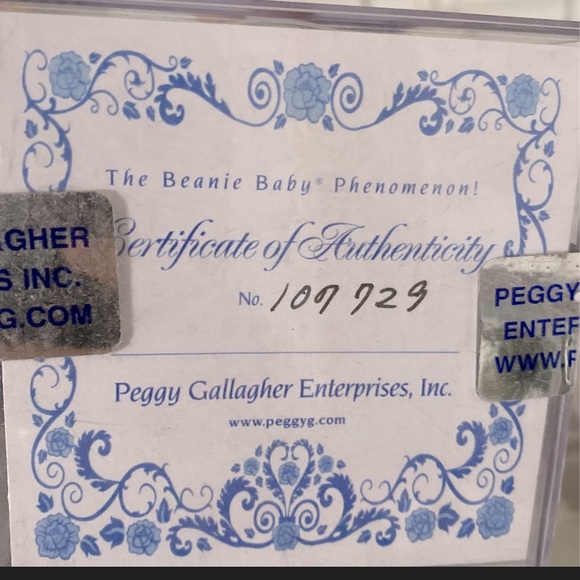 Huge Sale Princess PVC Ty Beanie Babies Museum Quality NWMT COA Rare Collectible - Picture 3 of 4